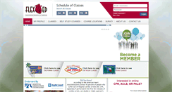 Desktop Screenshot of flexed.com